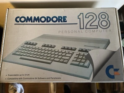 Computadora Commodore 128 de colección, monitor a color, disquete, módem, impresora, mouse Foto 1 de 4