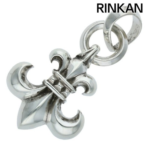 CHROME HEARTS Cromo cuori BS Fluer con BALE F ciondolo cauzione collana top uomo usatof31e37