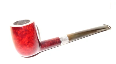 TUBO DUNHILL 43031 BRUYERE CON BANDA PLATEADA DE FÁBRICA Y HECHO EN 1978-PIPESTUD Foto 1 de 4