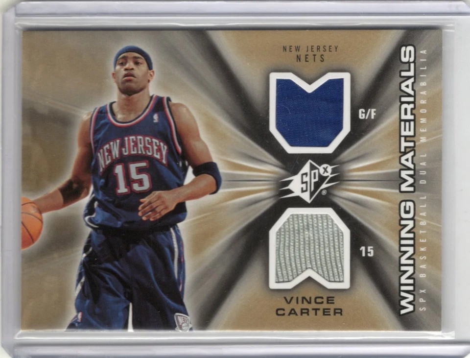 06-07 SPX WINNING MATERIALS JERSEY VINCE CARTER - Image 1 of 1