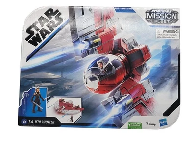 Star Wars Mission Fleet T-6 Jedi Shuttle Ahsoka Tano Figura Hasbro Disney Nuevo Foto 1 de 4