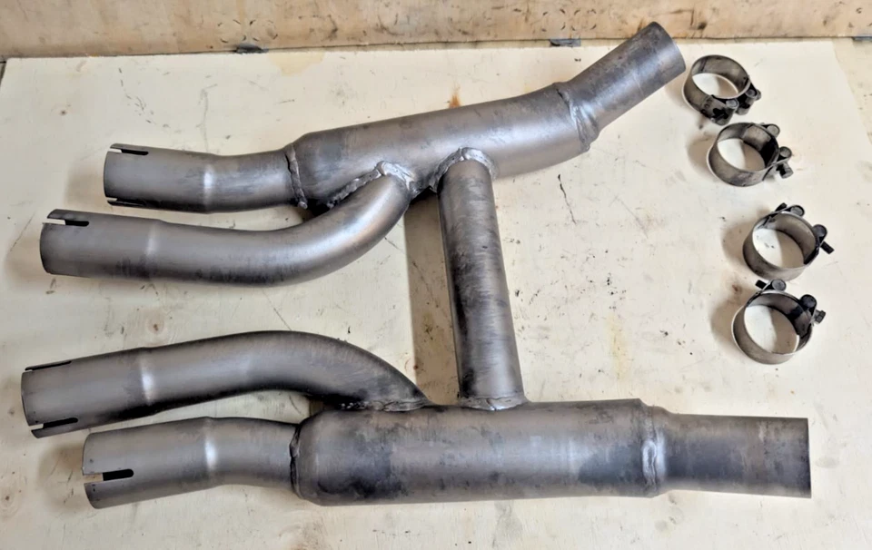 TOP Yamaha XJ900 4BB Edelstahl  Auspuffsammler Sammler Collector Exhaust - Bild 1 von 4