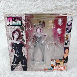 figurecomplex AMAZING YAMAGUCHI Spider Gwen 6" Modellino Marvel revoltech - Foto 1 di 6