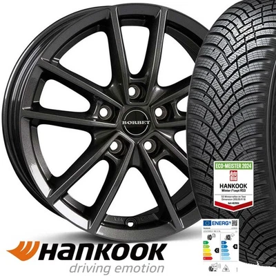 Winterräder 17 Zoll für Seat Ateca 215/55 R17 Winterreifen Hankook RS3 ABE NEU - Bild 1 von 4