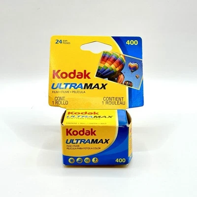 Kodak ULTRA MAX 400 35mm Film – ISO 400 24 Exp – Color Negative Sealed EXP 2013 - Image 1 of 4