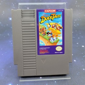 Disney DuckTales Nintendo Entertainment System NES Capcom cartuccia videogioco B