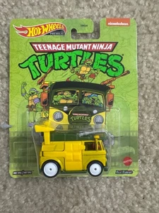 Hot Wheels Premium Teenage Mutant Ninja Turtles Party Wagon Real Riders Metall - Bild 1 von 2