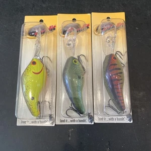 Bandit 700 Series 14-18ft Lot Of 3 Brown Splatter - Blue Gill - Copper Tiger - Picture 1 of 3