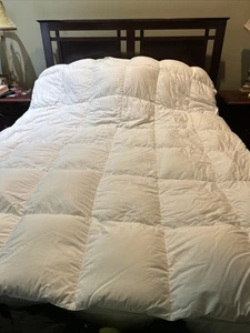 HOTEL SUITE Down Comforter Light Weight Twin European White Down 74x84 - Picture 1 of 5