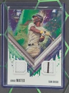 2021 Panini Diamond Kings - Dk Materials Jorge Mateo #DKM-JM (MEM, RC) - Foto 1 di 2
