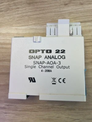 OPTO 22 SNAP-AOA-3 Current Loop Analog Output Module  4-20MA NEW - Image 1 of 4