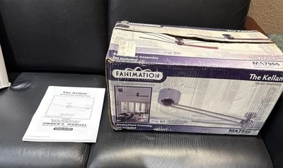 Fanimation MA7966  The Kellan Motor Assembly, Brushed Nickel W Remote New! - Image 1 of 4