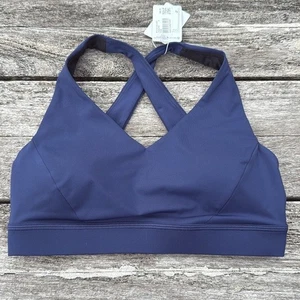 Lululemon Envital BH Sport BH B/C Cup Night Sea Blue Neu mit Etikett Größe 6 🌊🐬 - Bild 1 von 9