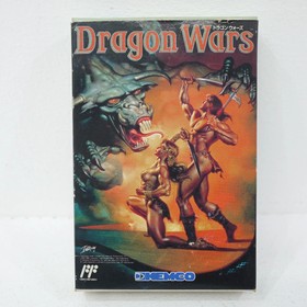 Used Dragon Wars Famicom Software Retro EzP27