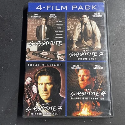 The Substitute Complete 4-Movie Collection (3-Disc) (DVD, 2000) Treat Williams - Image 1 of 4