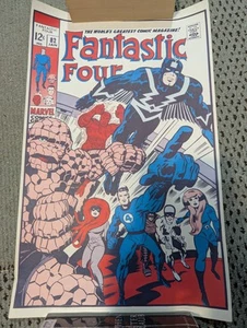Juego de 12 carteles de portada de cómic de Marvel vintage de 19 X 12 - Imagen 1 de 13