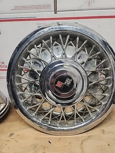 Vintage Corvair 13" Wire Spoke Hubcap - Picture 1 of 11