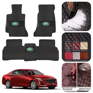 Fit For Land Rover All Series Car Floor Mats Luxury Custom Carpets All Weather - Imagen 1 de 14
