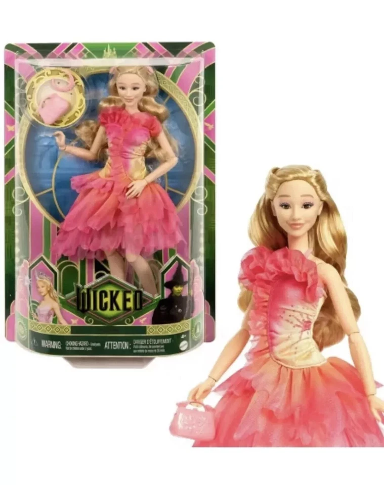 Mattel Wicked Movie Glinda Fashion Doll URL Misprint the box is damaged