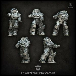 Puppets War Prime Gunners Bodies [with arms] New - Picture 1 of 4