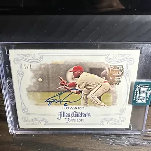 2023 Topps Archives Signature Series Ryan Howard Auto 1/1 - Picture 1 of 5