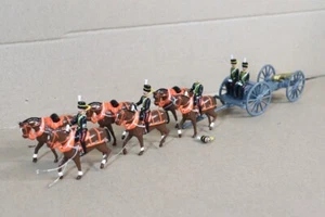 SOLDATS DORSET ROYAL HORSE ARTILLERIE CALÈCHE ET ÉQUIPAGE TROUPE COULEUR 1oe - Photo 1 sur 23
