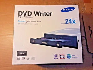 Samsung SH-224DB/RSMS 24x DVD±RW Internal Optical DVD Drive - Picture 1 of 7