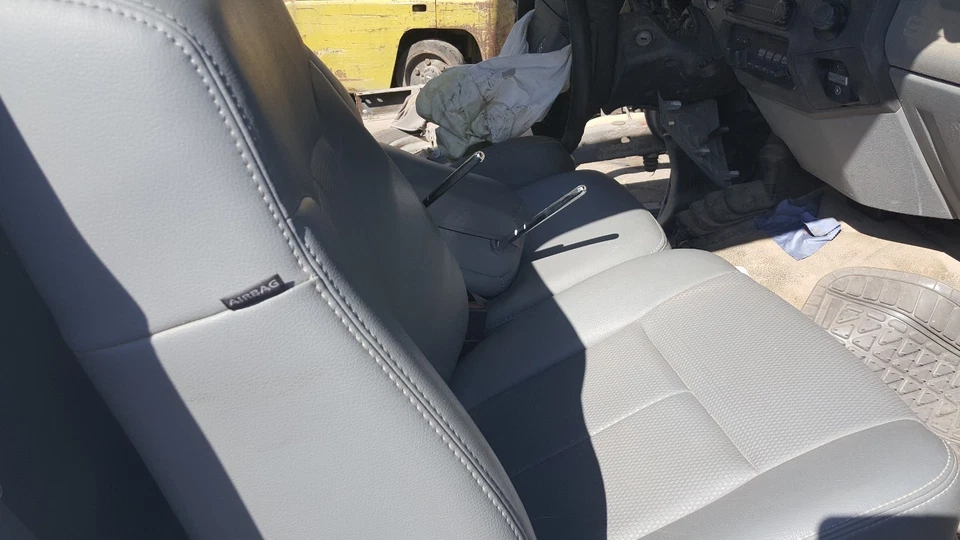 11-12 F250 gris vinilo cabina regular pasajero derecho cubo asiento interior derecho OEM Foto 1 de 4