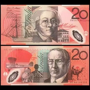 Australia 20 Dollars 2008 P 59 Polymer UNC NEW Banknote - Picture 1 of 2