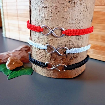 Partner Freundschaft Armband Unendlich Unendlichkeitssymbol  (44) - Bild 1 von 4
