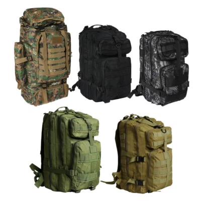 Slimbridge 30L/35L/40L/80L Military Tactical Backpack Rucksack Camping Travel - image 1 of 4