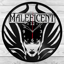 Vinyl Clock Maleficent Record Wall Clock Home Decor Original Gift 1199 
