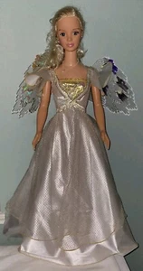 DE COLECCIÓN MY LIFE SIZE ÁNGEL BARBIE 38" MUÑECA ALAS BLANCAS VESTIDO COLLAR PENDIENTES 1992 - Imagen 1 de 18