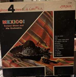 Roland Shaw MEXICO LP Vinyl Record 1963 LONDON Phase 4 Stereo VG+ GF SP44030 - Picture 1 of 4