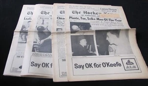 4 issues THE HOCKEY NEWS -   April of   1962 - 04/07, 04/14, 04/21, 04/28 - Picture 1 of 8