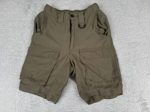 Boy Scouts Shorts Adult Extra Small Green Switchbacks NO LEGS Polyester READ - Picture 1 of 16