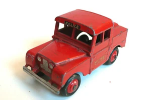 DINKY TOYS ENGLAND LAND ROVER "POLICE" MERSEY TUNNEL REF 255 BON ÉTAT 71/80 - Imagen 1 de 7