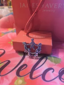 James Avery Retired Dancing Children Pin. sterling silver. Excellent - Picture 1 of 6