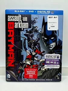 Batman Assault on Arham Blu-ray - with OUT OF PRINT SLIPCOVER! - Picture 1 of 2