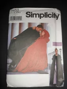 Disfraz de Vacaciones Simplicity Renacimiento Capa Patrón Talla S,M,L #9452 Unisex - Imagen 1 de 3