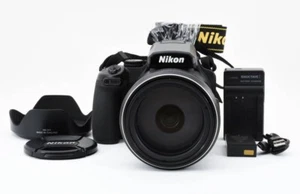 Nikon COOLPIX P1000 schwarz 16.0MP Ladegerät optisch schwarz GEBRAUCHT (sehr guter Zustand) - Bild 1 von 8