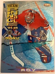 Patrick Roy - Montreal Canadiens - 1994-95 Pinnacle Team Pinnacle con Felix Potvin - Imagen 1 de 4