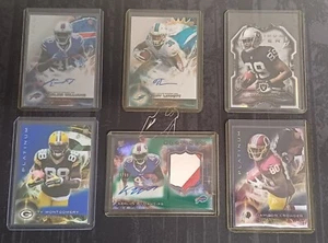 2015 Topps Football Platinum Lot (6 cards) 3x Autos, RPA, Die Cut - Picture 1 of 14