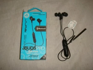JLABS JBUDS PRO BLUETOOTH WIRELESS SIGNATURE EARBUDS BLACK (L49-66) - Picture 1 of 2