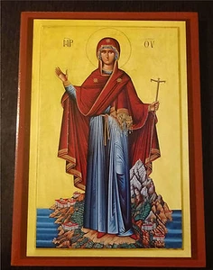 Maria Muttergottes von ATHOS Ikone Icon Icona Icone Icono икона Ikona Icoon  - Bild 1 von 3