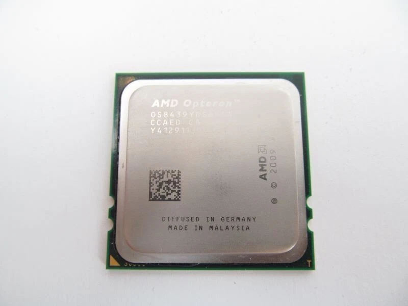 Pair (2) AMD socket F Opteron 8439SE CPU  2.8Ghz - Image 1 of 1