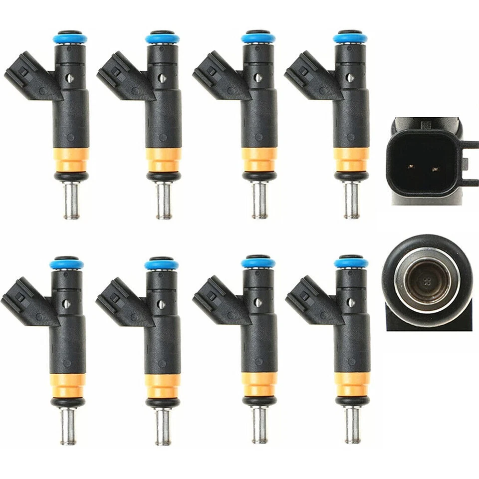 Set 8 Reman FJ732 Fuel Injector fits Chrysler Dodge Jeep 5.7L 6.1L EZH EZC V8 - Image 1 of 4