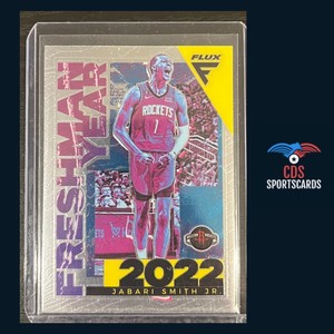 2022-23 Panini Flux Freshman Year Prizm Jabari Smith Jr Rookie #1