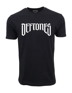 DEFTONES ARCH CALIGRAPHY T SHIRT BLACK - Picture 1 of 3