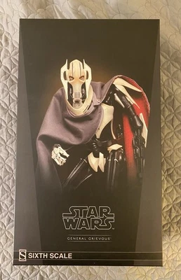 Figura Sideshow General Grievous Sexta Escala Star Wars Reedición Juntas Actualizadas Foto 1 de 3